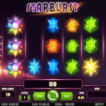 AmunRa - Starburst Slot Game by NetEnt